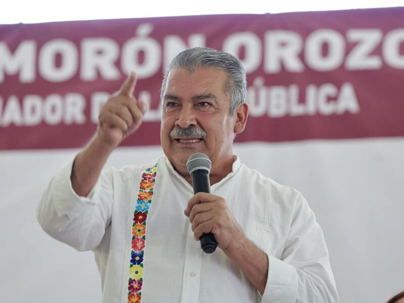 Cuestiona Morón institucionalidad de Morena Michoacán al sesgar género rumbo a 2027