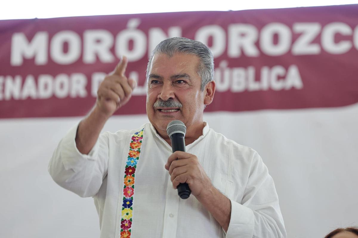 Cuestiona Morón institucionalidad de Morena Michoacán al sesgar género rumbo a 2027