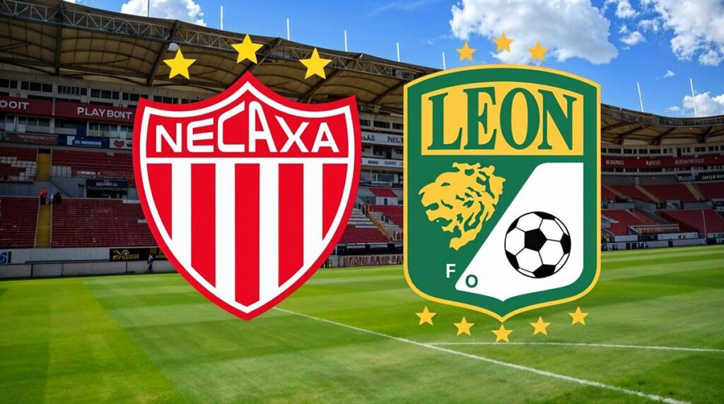 Donde verlo en Vivo el Necaxa vs León de la Jornada 12 del Clausura 2025 Liga MX