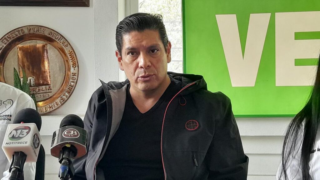 El PVEM apoyará a Raúl Morón por la gubernatura en 2027: Ernesto Núñez