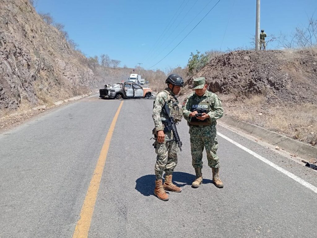 Enfrentamientos en Michoacán entre CJNG y autoridades 3