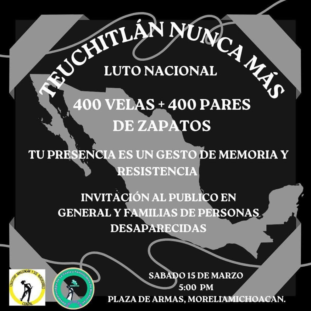 Este sábado México de luto por caso Teuchitlán; Michoacán participará en vigilia nacional-2