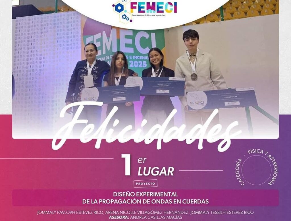 Estudiantes de Michoacán logran 3 primeros lugares en Feria Mexicana de Ciencias