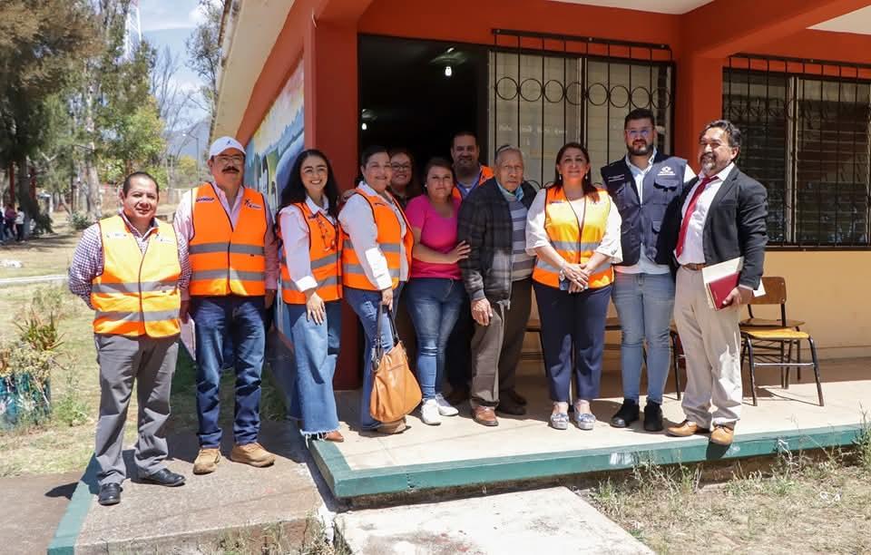 Gobierno de Quiroga impulsa la rehabilitación de escuelas