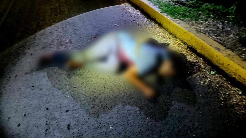 hombre desconocido fue asesinado a balazos en la colonia Lázaro Cárdenas