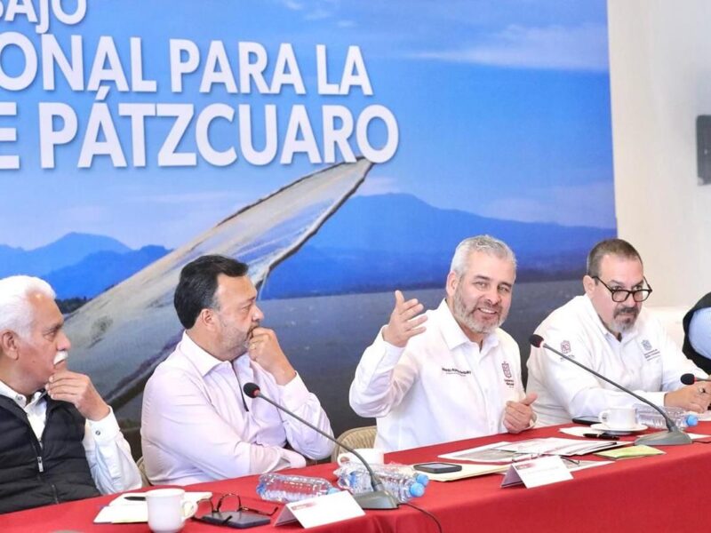 Instala Bedolla Comité Interinstitucional para la Defensa del Lago de Pátzcuaro