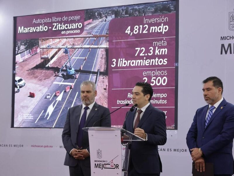 Inversión en infraestructura carretera Michoacán 1