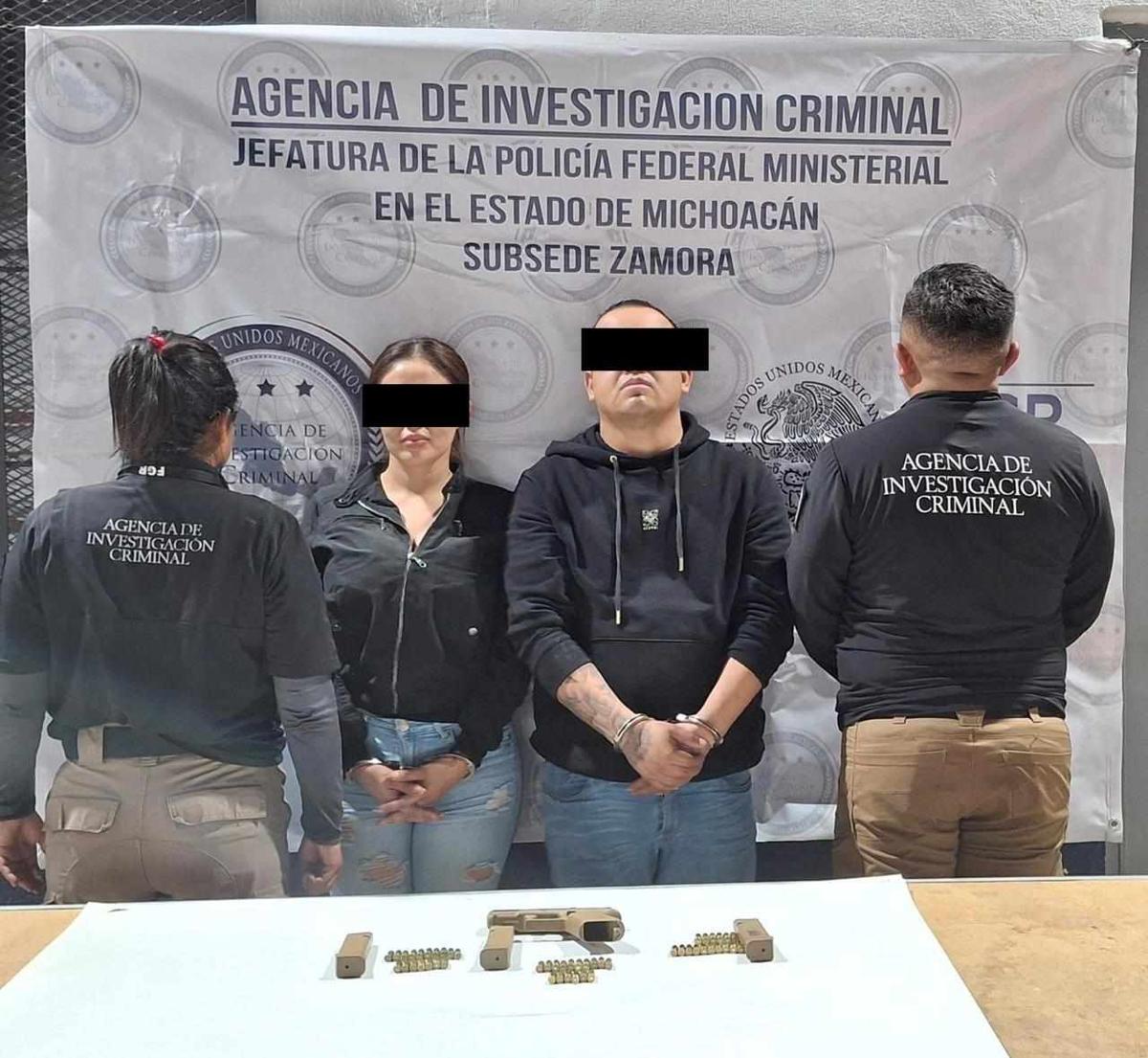 Investiga FGR a pareja armada detenida en Panindícuaro