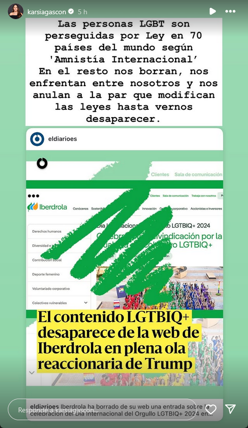 Karla Sofía Gascón confirma que no tiene cuenta en X y sale en defensa de la comunidad LGBT-2