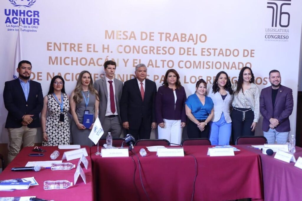 Mesa de trabajo para desplazamiento forzado en Michoacán-1