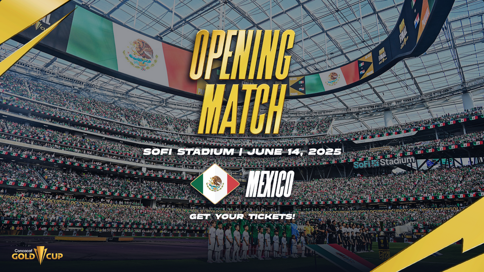 México abrirá Copa Oro 2025 en SoFi