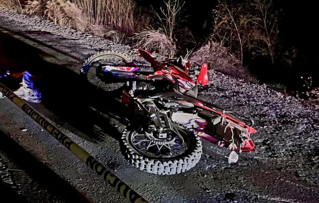 Motociclista muere al derrapar su unidad en la Zamora -La Barca