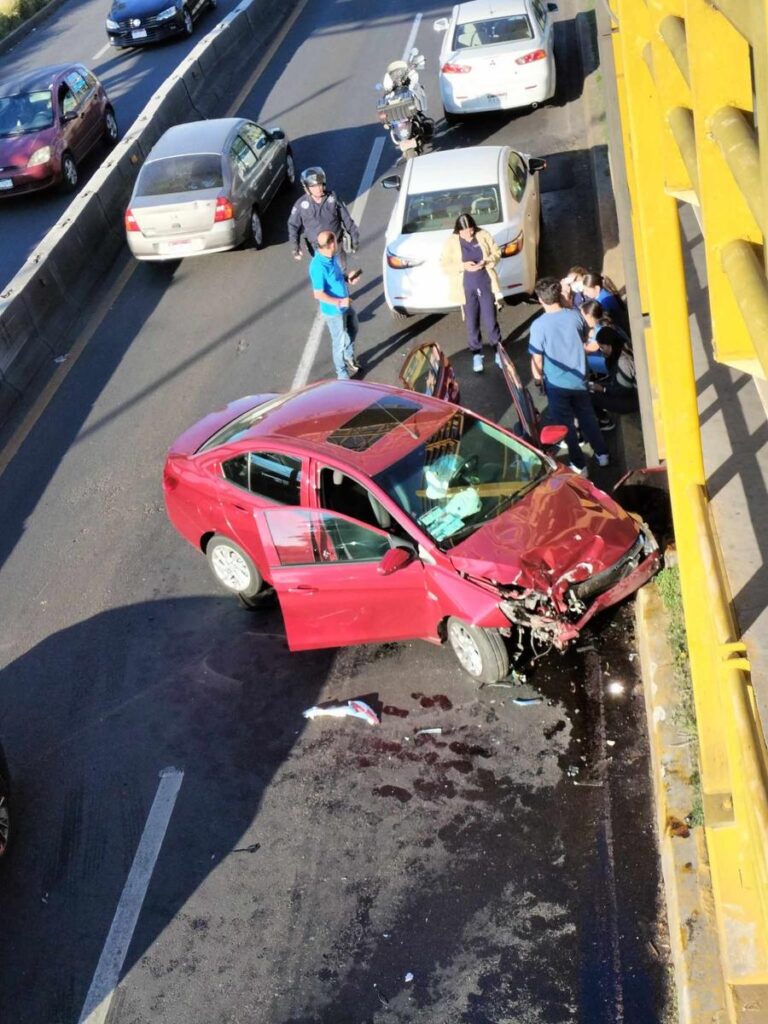 Muere en un hospital, el niño herido en choque vehicular registrado al poniente de Morelia