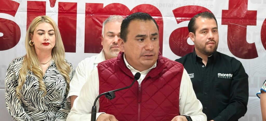 Niega Morena Michoacán uso de recursos partidarios para movilización al Zócalo