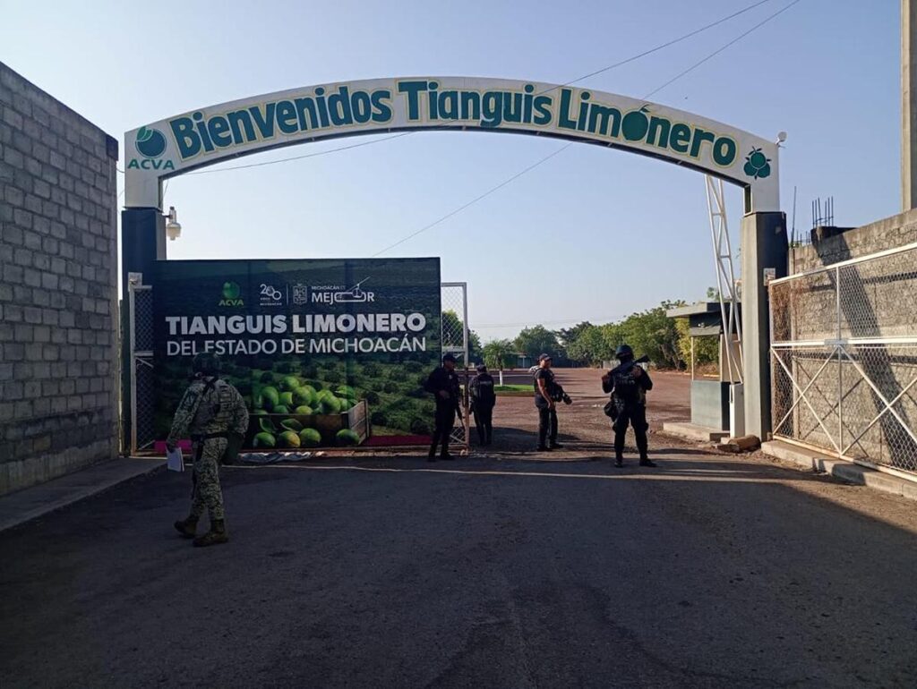 Operativo en Apatzingán y Buenavista garantiza seguridad del sector citrícola