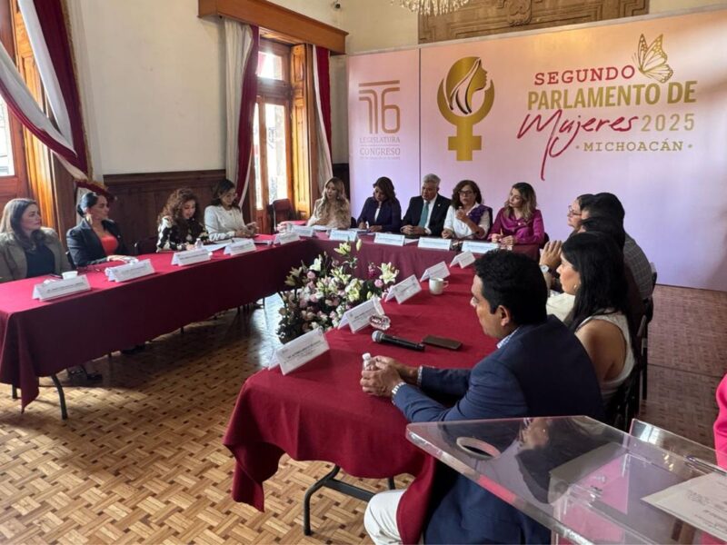 Parlamento de Mujeres en Michoacán, “deseo colectivo de transformar la realidad”