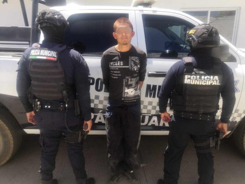 Policía de Pátzcuaro detiene a El Memorio en posesión de droga