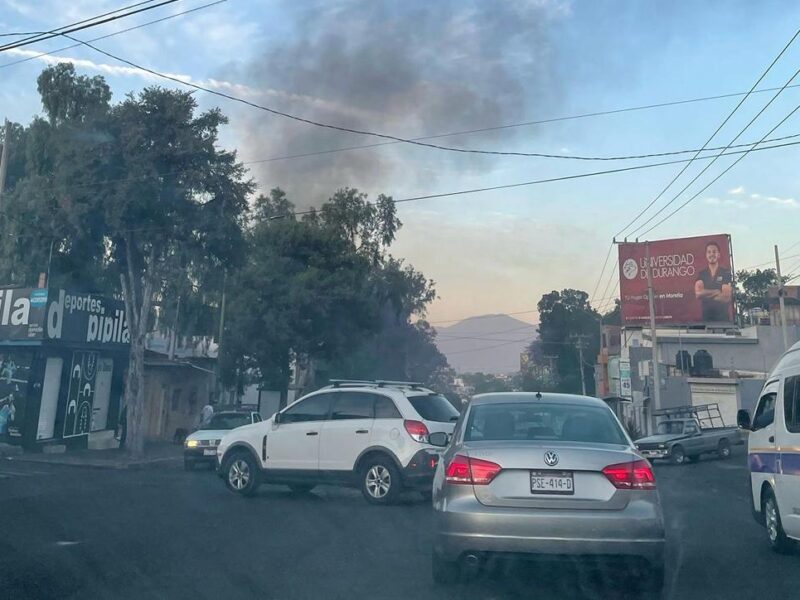 reportan incendio de casa en la colonia Vasco de Quiroga, al oriente de Morelia