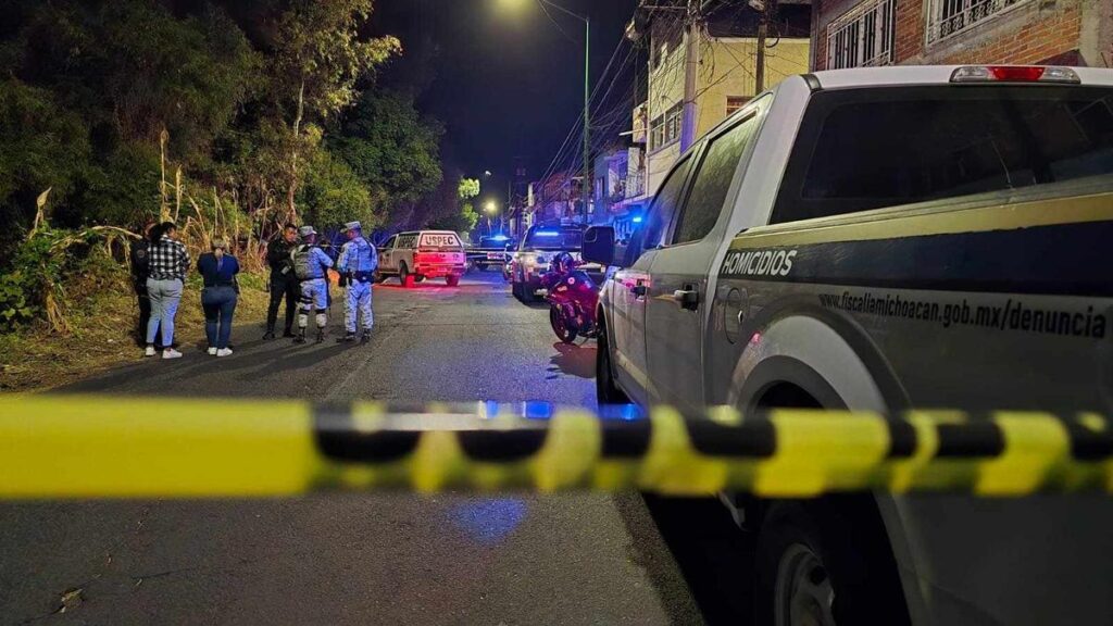 Se registra homicidio en la avenida División del Norte, en Morelia