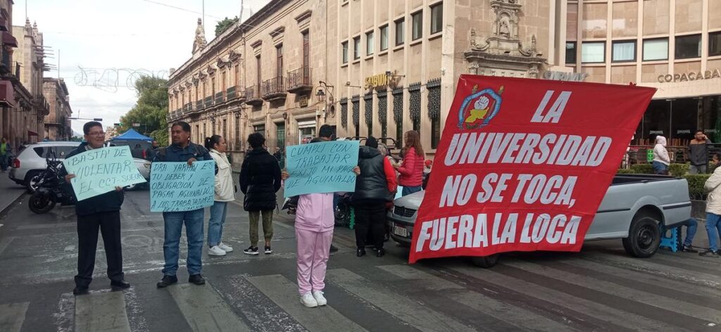 SUEUM advierten movilización masiva en Michoacán contra Yarabí en UMSNH