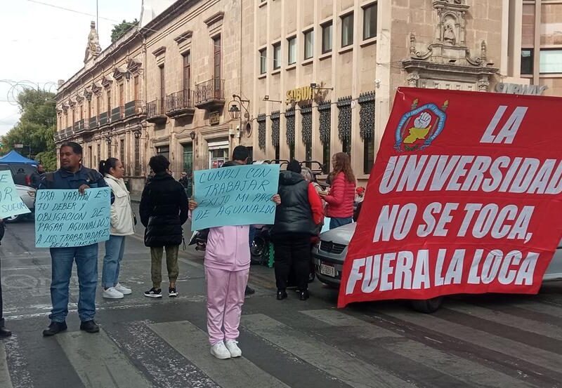 SUEUM advierten movilización masiva en Michoacán contra Yarabí en UMSNH