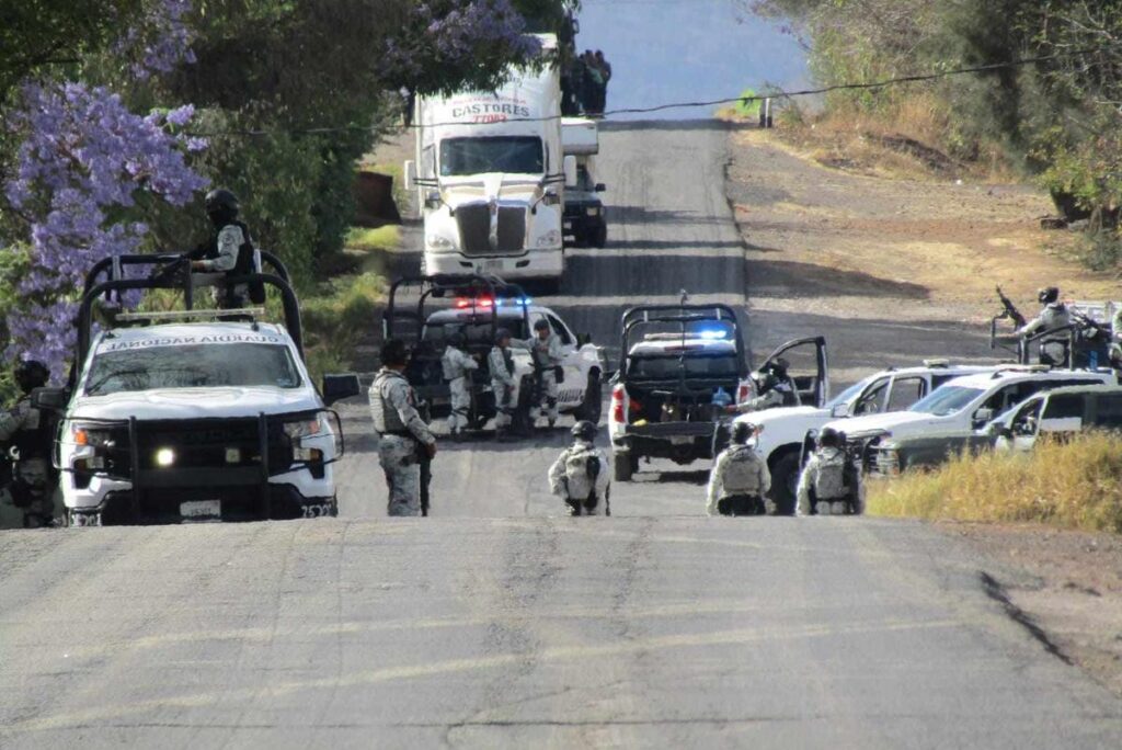 Tres presuntos pistoleros del CJNG abatidos al enfrentarse contra Fuerzas Federales en Tangamandapio