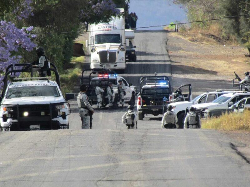 Tres presuntos pistoleros del CJNG abatidos al enfrentarse contra Fuerzas Federales en Tangamandapio