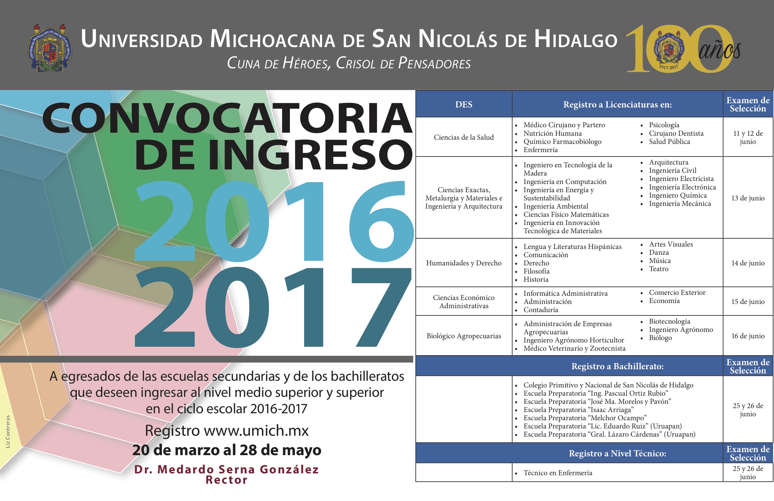 Cierra convocatoria UMSNH con 23 mil pre registros